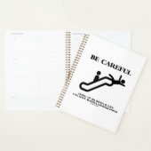 人生に重大な結果をもたらすよう注意する プランナー手帳 (ディスプレー)