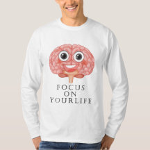 人生に集中 Tシャツ