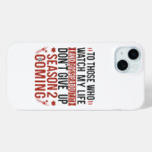 人生のおもしろいうわさジョーク皮肉なユーモア Case-Mate iPhoneケース (裏面 (横))