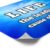 人生のおもしろい冗談 ポスター (角)