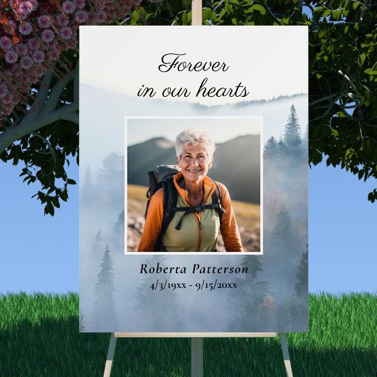 人生のお祝いあなたの写真をダウンロード葬儀 ポスター