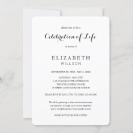 人生のお祝いを愛する 招待状