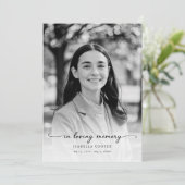 人生のお祝いエレガント写真追悼式 プログラム (スタンド正面)