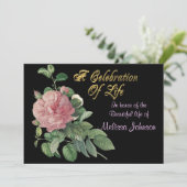 人生のお祝い 招待状 (スタンド正面)