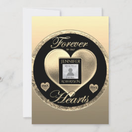 人生のお祝い – 永遠に私たちのハート 招待状