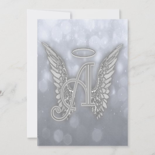 人生のお祝い- Silver Memorial 招待状 (裏面)