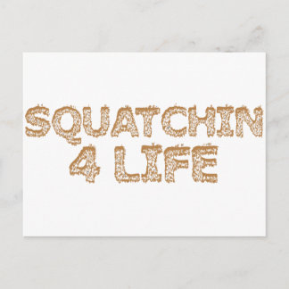 人生のためのスクアチン ポストカード