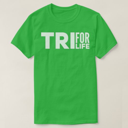 人生のためのトリ Tシャツ (デザイン正面)