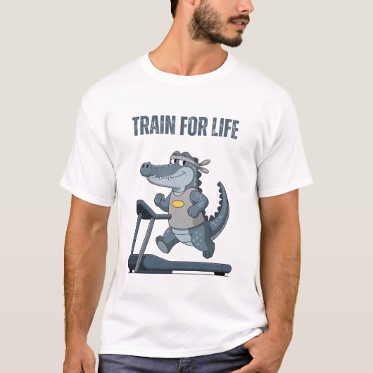 人生のためのトレーニング Tシャツ (正面)