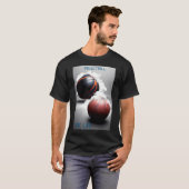 人生のためのバスケットボール Tシャツ (正面フル)