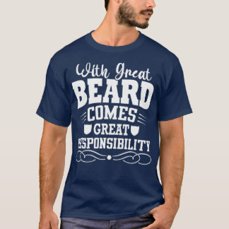 人生のためのヒゲ20 Tシャツ