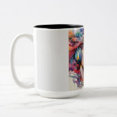 人生のための音楽 ツートーンマグカップ (左)