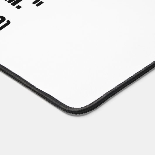 人生のイベントが良いか悪いか分かるか デスクマット (コーナー)