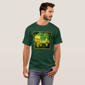 人生のインスピレーションの引用 フラワー Tシャツ (正面フル)