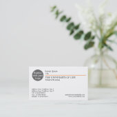 人生のオレンジ規則の大学 名刺 (スタンド正面)