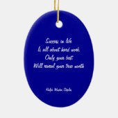 人生のオーナメント セラミックオーナメント (裏面)