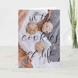 人生のクッキーでは、姉妹はチョコレートである カード