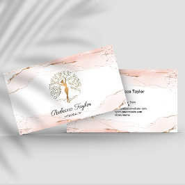 人生のコーチの木のセラピストヒーラーウェルネス 名刺