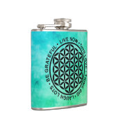 人生のシンボル – 人生のルール1 フラスク (右)