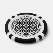 人生のシンボル – 人生のルール1 ポーカーチップ (シングル)