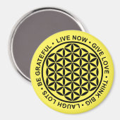 人生のシンボル – 人生のルール1 マグネット (正面/裏面)