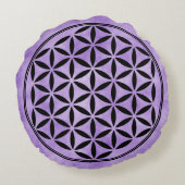 人生のシンボル – 人生のルール1 ラウンドクッション (裏面)