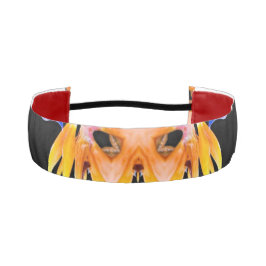 人生のスリップまたは滑ること万華鏡のように千変万化するパターンを頭に乗せない アスレチックヘッドバンド