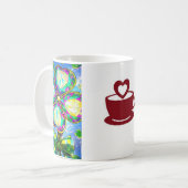 人生のチャンスを受け入れる コーヒーマグカップ (正面左)