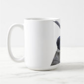 人生のニュアンス - 楽天家 コーヒーマグカップ (左)