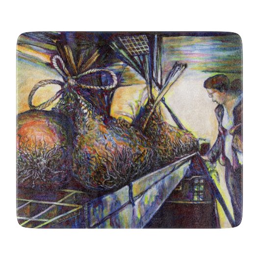 人生のハードルの運命 カッティングボード (正面)