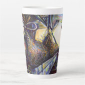 人生のハードルの運命 カフェラテマグ (正面)