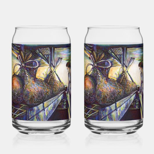 人生のハードルの運命 ガラス缶 (正面)