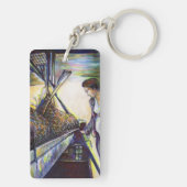 人生のハードルの運命 キーホルダー (裏面)