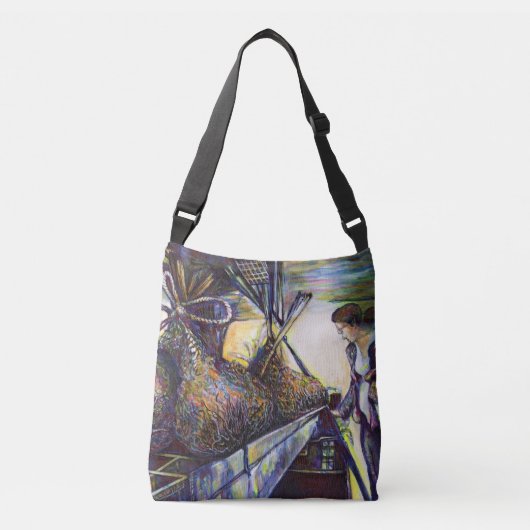 人生のハードルの運命 クロスボディバッグ (正面)