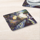 人生のハードルの運命 スクエアペーパーコースター (アングル)