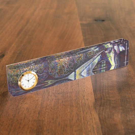 人生のハードルの運命 デスクネームプレート (側面)