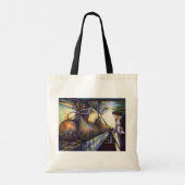 人生のハードルの運命 トートバッグ (裏面)