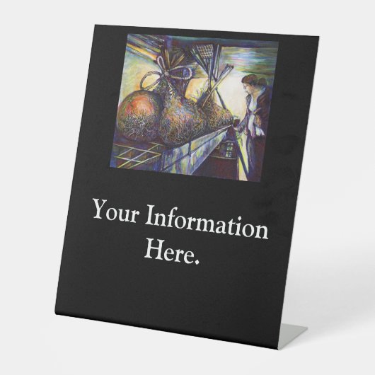 人生のハードルの運命 台座サイン (正面)