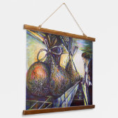 人生のハードルの運命 吊り下げ型タペストリー (傾斜あり)
