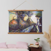 人生のハードルの運命 吊り下げ型タペストリー (寝室)