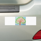 人生のバンパーのステッカーの木 バンパーステッカー (車上)