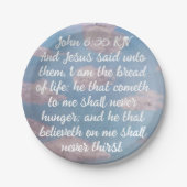 人生のパン聖なる書物、 経典 ペーパープレート (正面)