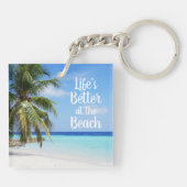 人生のビーチ キーホルダー (裏面)