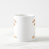 人生のビーチ コーヒーマグカップ (中央)