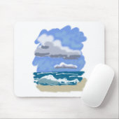 人生のビーチ マウスパッド (マウス)