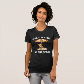 人生のビーチ Tシャツ (正面フル)
