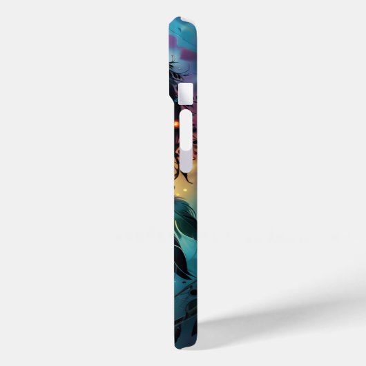 人生のボヘミアンの木ドリームキャッチャーの美学 Case-Mate iPhoneケース (裏面 / 左)