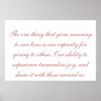 人生のポスターの意味 ポスター