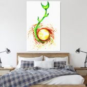 人生のポスターの種 キャンバスプリント (インサイチュ (寝室))