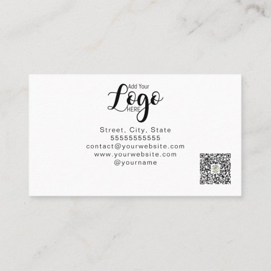 人生のライフコーチツリーセラピストヨガヒーラー金ゴールド 名刺 (裏面)